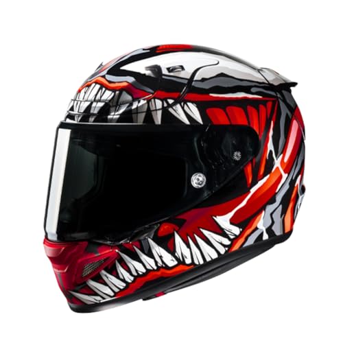 Hjc, Casco Moto Integrale Rpha 12 Maximized Venom Marvel, L