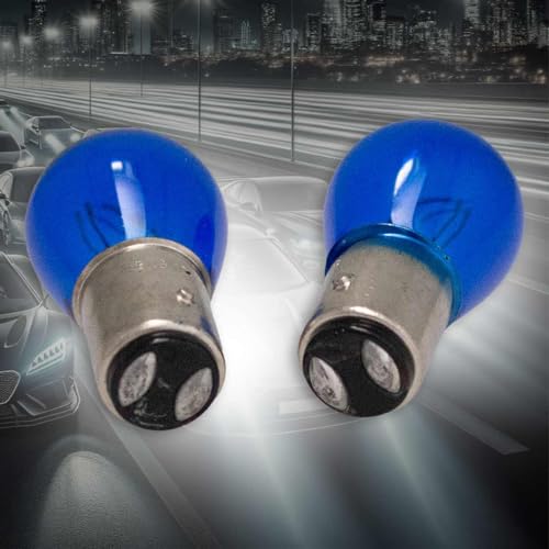 Carall Lx2223F Lampada Alogena P21/5W Bay15D 12V 21/5W Colore Bianco 4200K No Errore Luce Posizione Stop