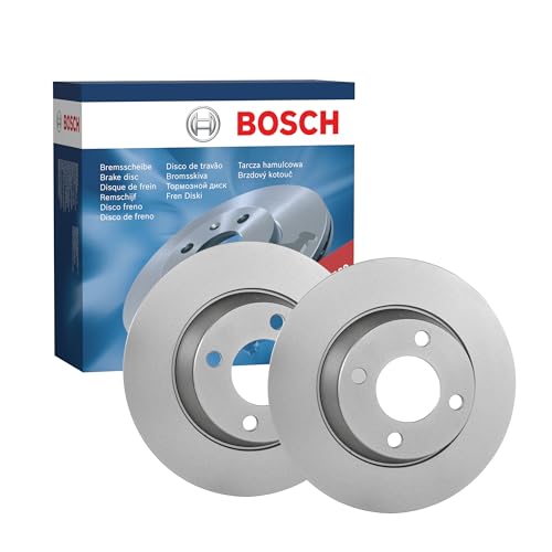 Bosch Bd114 Dischi Freno, Certificato Ece-R90, 1 Set Di 2 Dischi