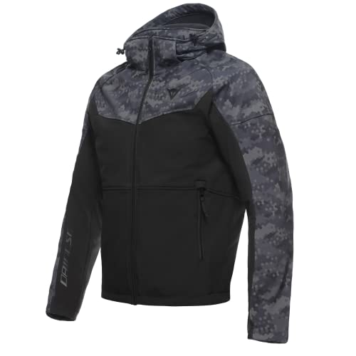 Dainese - Ignite Tex Jacket, Giacca Moto Uomo, Fleece In Tessuto Idrorepellente E Traspirante, Giacca Moto Antipioggia, Protezioni Spalle E Gomiti, De