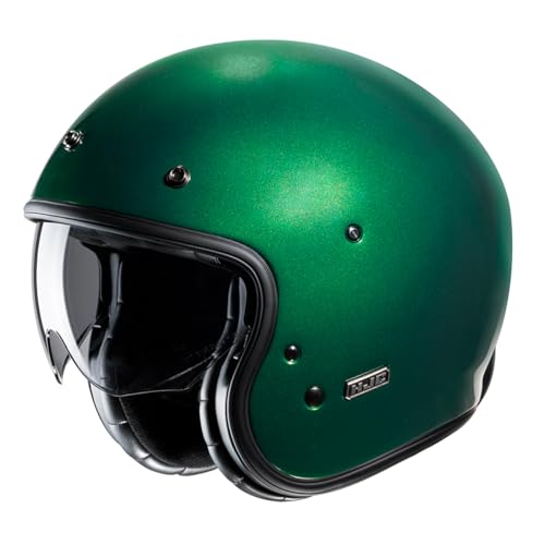 Hjc, Casco Moto Jet V31 Solid Deep Green, L
