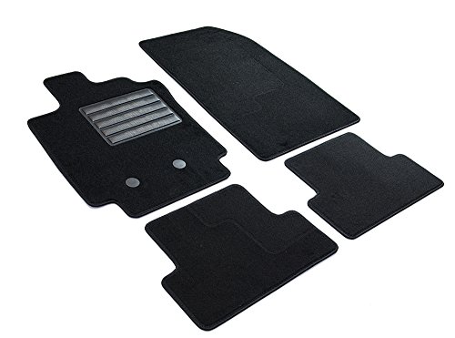 Mtm Sp-2920 Tappetini Su Misura In Velluto Per Renault Clio 3 Dal 09.2005 Fino Al 09.2012 / Clio 3 Grandtour Dal 01.2008 Fino Al 02.2013