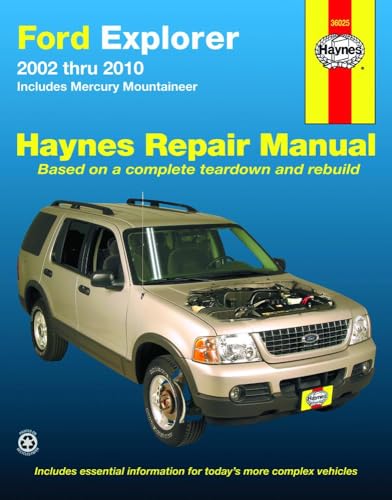 Ford Explorer & Mercury Mountaineer Automotive Repair Manual: Ford Explorer And Mercury Mountaineer 2002 Through 2010