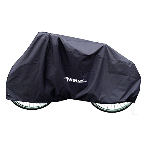 Twinny Load Telo Copribici Nero - 1-Bicicletta
