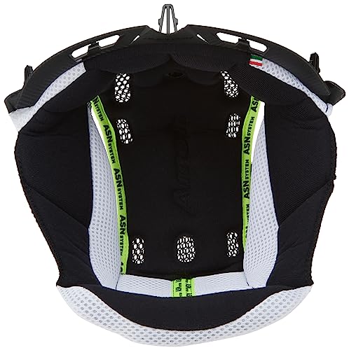 Airoh Cufia Asn System Aviator Ace, Bianco E Nero, Xs