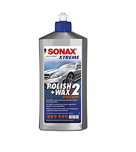 Sonax Xtreme Polish+Wax 2 (500 Ml) Polish Per Superfici Verniciate Quasi Nuove, Leggermente Usurate E Curate Regolarmente, Colori E Lucentezza Profond