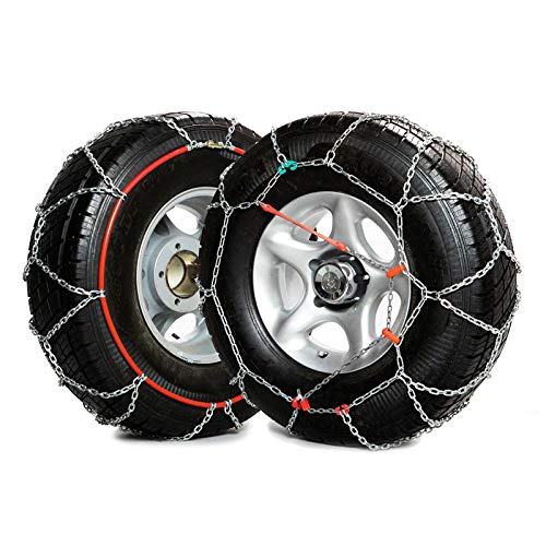 Snovit 4X4 Neo Taglia 480 - Catena Da Neve Metallica 13 Mm. Suv E 4X4. Certificazione Önorm En16662-1. Set Da 2 Pezzi.