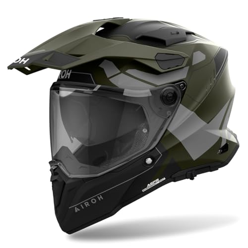 Airoh Casco Integrale Commander 2 Reveal Military Green Xs