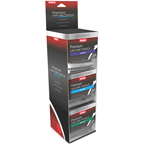Pingi Mfs3-Bt1 - Asciugamani Big Tower In Microfibra Per Auto E Altri Veicoli