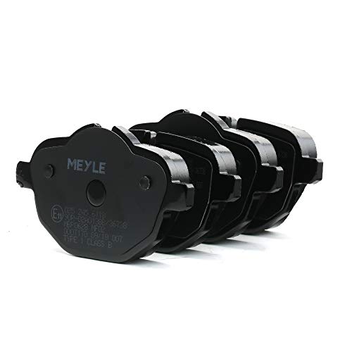 Meyle 025 245 6118 Kit Pastiglie Freno, Freno A Disco