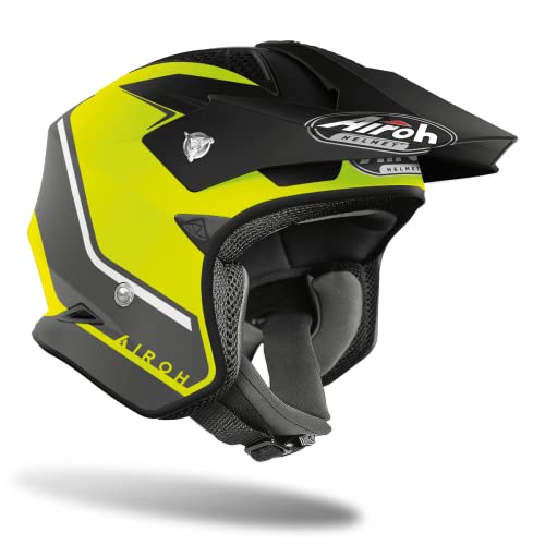 Airoh Casco Trr S Keen Yellow Matt Xs