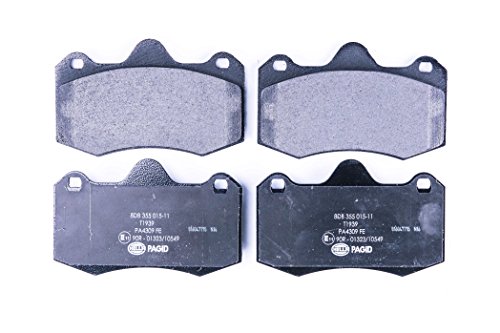 Hella Pagid 8Db 355 015-111 Kit Pastiglie Freno - T1939 - Spessore: 16.7Mm - Sistema Frenante: Lockheed - Non Predisposto Per Contatto Segnalazione Us