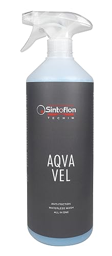 Sintoflon Aqva Vel- Lozione Antiattrito Detergente Senz'Acqua - Lavaggio Waterless Senz'Acqua