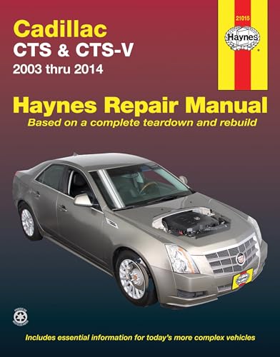 Haynes Cadillac Cts & Cts-V 2003 Thru 2014 Automotive Repair Manual