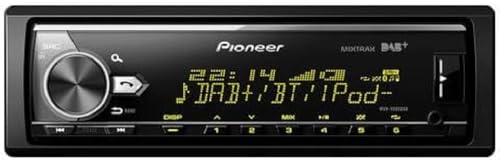 Pioneer Mvh-X580Daban, Autoradio 1Din Con Dab+, Rgb, Bluetooth, Usb, Entrata Aux, Controllo Diretto Da Ipod/Iphone, Vivavoce, Arc App, Inclusa L'Anten