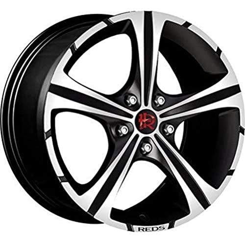 Momo Black Knight Black Matt 7.5 X 17 Et35 4 X 108 Cerchi In Lega