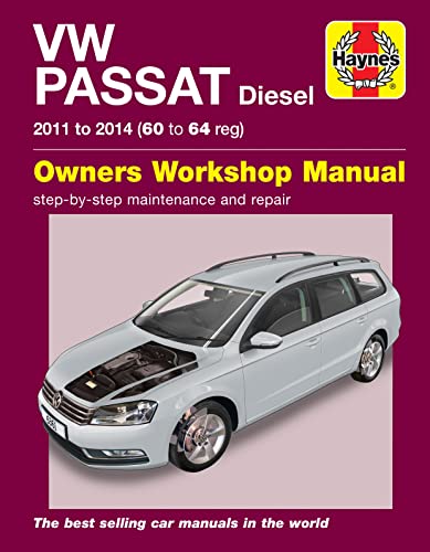 Vw Passat Diesel Owners Workshop Manual 2011-2014