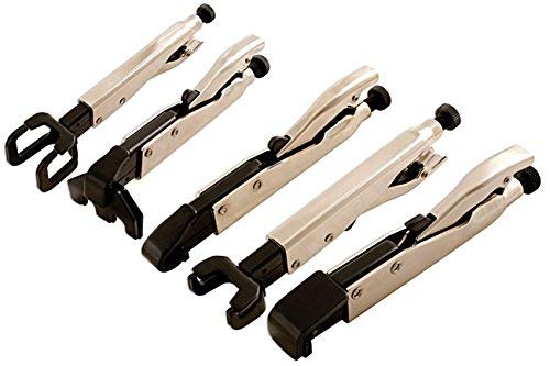 Laser Tools Power-Tec 91984 Grip A Morsetto, Set Di 5