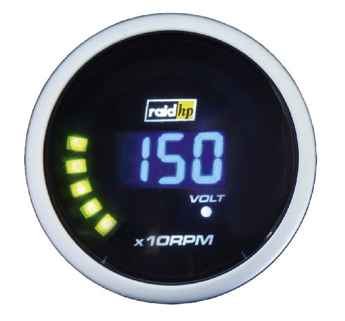 Raid Hp 660505 Night Flight - Contagiri Digitale, Colore: Blu