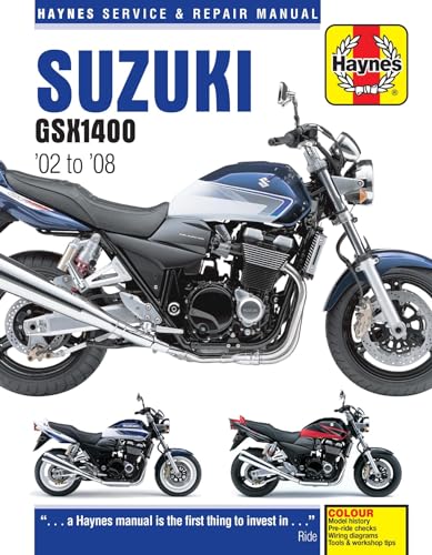 Suzuki Gsx 1400, '02-'07 Haynes Repair Manual: (02 - 08)