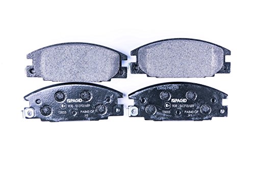Hella Pagid 8Db 355 016-341 Kit Pastiglie Freno - T3003 - Spessore: 16.5Mm - Sistema Frenante: Akebono - Con Segnalatore Acustico Usura - Per Es. Bedf