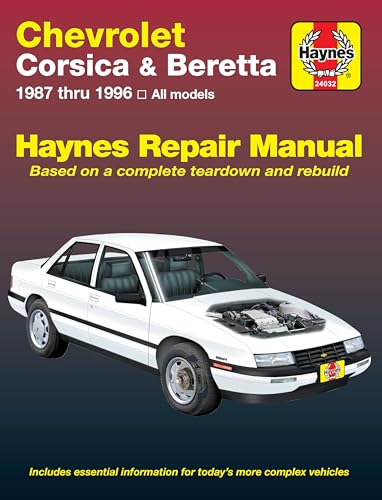 Chevrolet Corsica & Beretta Automotive Repair Manual: 1987 Thru 1996 : All Models