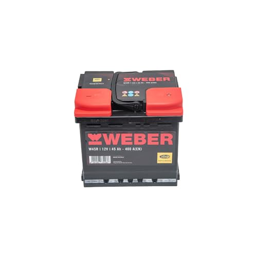 W45R Batteria Weber 45Ah 360 Dx 207-175-190