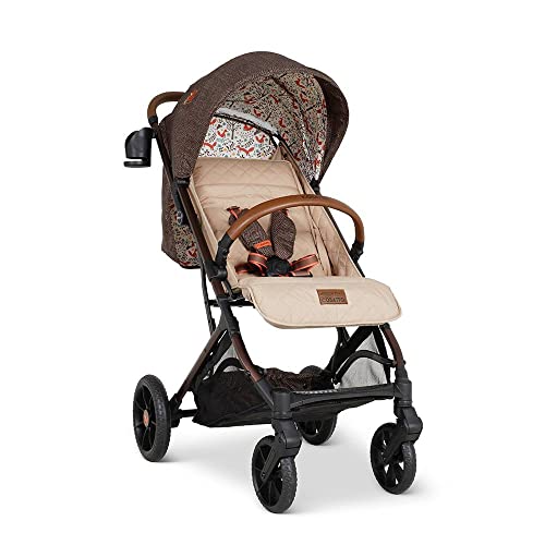 Cosatto Woosh Trail Passeggino Birth-25 Kg, Sospensioni Multiterreno, Pieghevole Compatto E Autoportante, Cappuccio Upd100+, Parapioggia Gratuita (Fox
