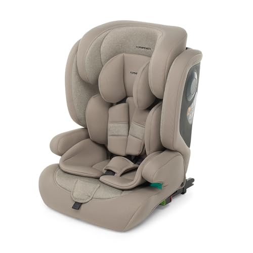 Foppapedretti Seggiolino Auto Tender I-Size Da 76 E 150 Cm Di Altezza, Test Di Impatto Laterale Safe Body Protection, Doppia Omologazione (Con E Senza