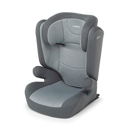 Foppapedretti Seggiolino Auto Time I-Size, Per Bambini Da 100 A 150 Cm Di Altezza, 3-12 Anni, Conforme Ece R129, Fissaggio Dualfix (Isofix E Non), Saf