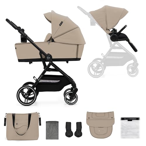 Passeggino 2 In1 Yoxi Sand Beige Kinderkraft