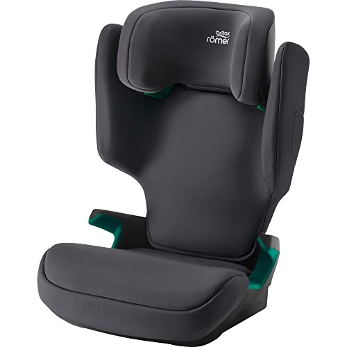 Britax Römer Seggiolino Auto Adventure Plus 2, Bambini Da 100-150 Cm (I-Size), Da 3.5-12 Anni, Midnight Grigio