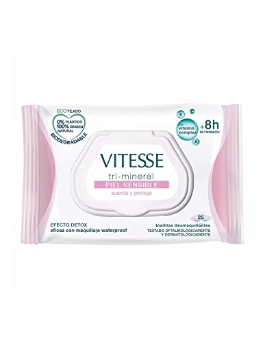 Vitesse Minerale Salviette Structure Pelle Sensibile Pelle Sensibile (25 Pezzi)