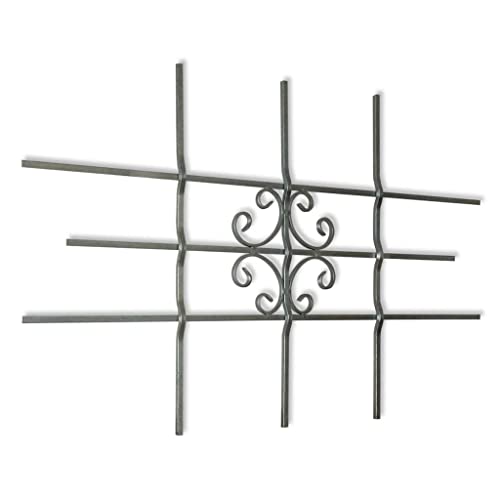 Vidaxl Grate Di Sicurezza 69X114 Cm Griglie Sbarre Inferiate Per Finestre