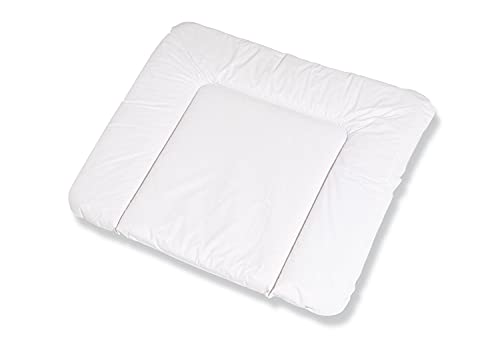 Pinolino - 711000 - Fasciatoio Comfort Bianco, 85 X 75 Cm - Imbottitura In Pile Termico 100% Poliestere