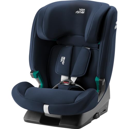 Britax Römer Seggiolino Auto Evolvafix, Con Isofix, Bambini De 76-150 Cm (I-Size), Da 15 Mesi A 12 Anni, Night Blue