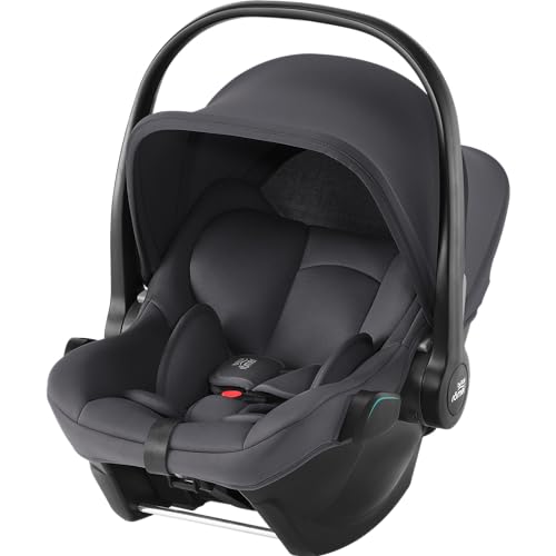 Britax Römer Porta Bebè Baby-Safe Core, Seggiolino Auto Per Bambini Dalla Nascita A 83 Cm (15 Mesi), Midnight Grey
