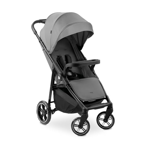 Hauck Passeggino Leggero Shop N Care - Passeggino Compatto Fino A 25Kg, Reclinabile - Passeggino Da Viaggio Con Portabicchieri E Vassoio - Cappottina