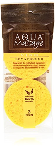 Aqua Massage Levatrucco, Dischetti In Cellulosa Naturale, 2 Pezzi