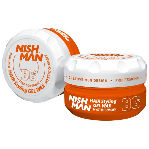 Nishman B6 Hair Styling Wax Mystic Gummy 150Ml