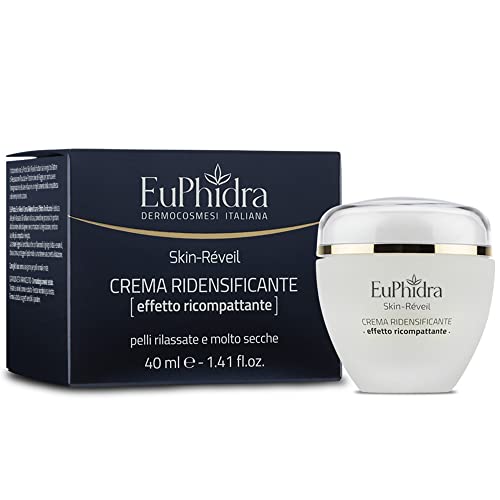 Euphidra Skin Réveil Crema Ridensificante, Effetto Ricompattante, Pelli Rilassate E Molto Secche, Blu Scuro, 40 Millilitro