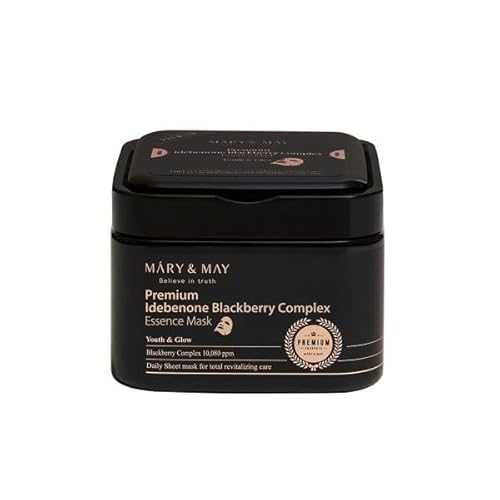 Mary&May Idebenone Blackberry Complex Essence Mask 30 Fogli