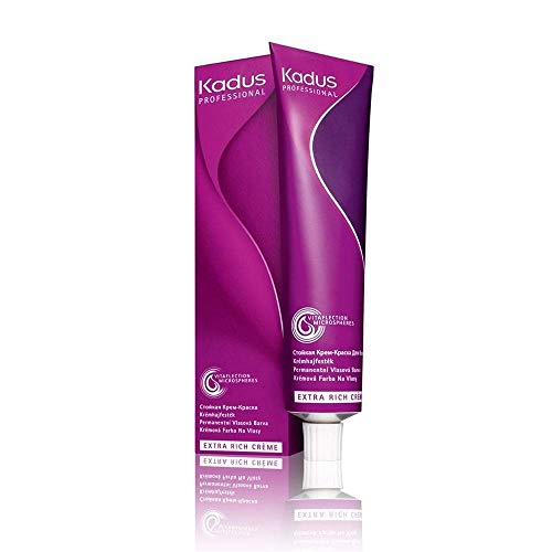 Kadus Professional - Colore Permanente Extracoprente E Luminoso,7/43 Biondo Medio Rame Dorato (60Ml)