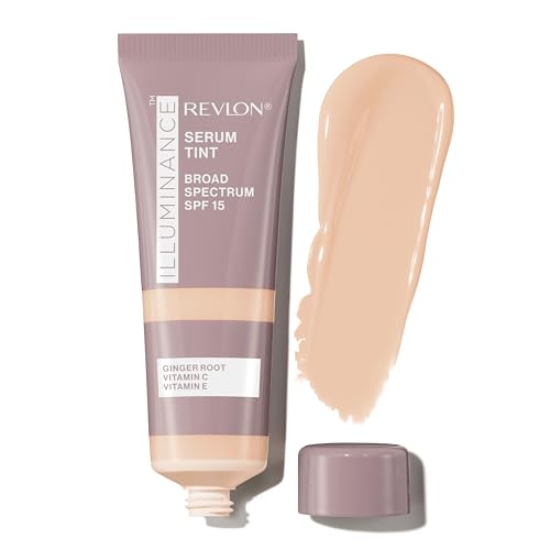 Revlon Illuminance Tinted Serum, Fondotinta In Siero Triplo Acido Ialuronico, Uniforma Il Tono Della Pelle, Illumina E Idrata Per Tutto Il Giorno, Spf