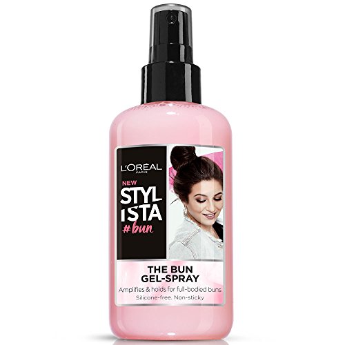L'Oréal Paris Stylista Bun, Gel Spray Capelli Per Donare Fissaggio E Volume Ai Tuoi Chignon, 200 Ml