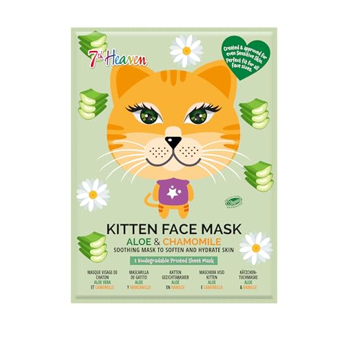 Mascarilla De Tela Animal Mask Gatito 7Th Heaven