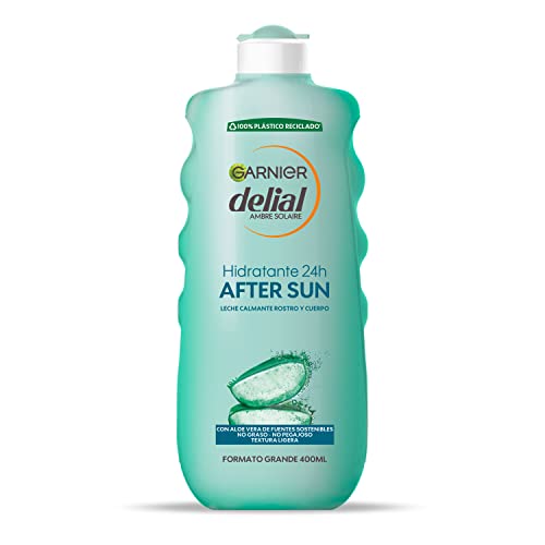 Garnier Delial After Sun Leche Hidratante Calmante Con Aloe Vera Natural - 400 Ml
