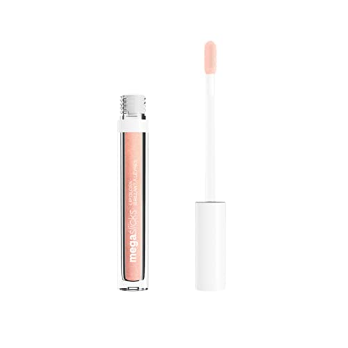 Wet N Wild, Mega Slicks Lip Gloss, Lucidalabbra Extra-Lucido Dalla Texture Leggera E Brillante, Per Un Look Sano, Morbido E Pieno Delle Tue Labbra, Id