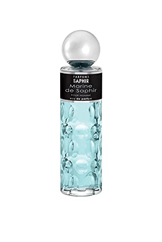 Parfums Saphir Marine De Saphir - Eau De Parfum Con Vaporizzatore Per Uomo - 200 Ml