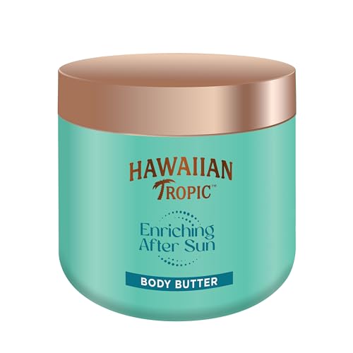 Hawaiian Tropic | Enriching Body Butter Doposole - 250 Ml, 12 Di Idratazione, Con Burro Di Karité, Profumo Di Cocco, Vegano